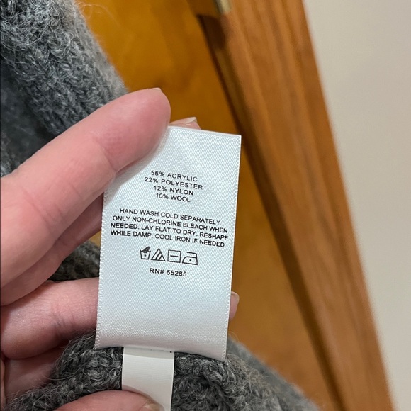 Express Charcoal Gray Women's Cardigan - Picture 3 of 6